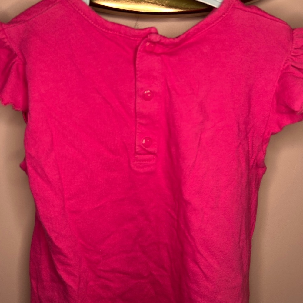 Carhartt Fuchsia Kids Tee with Fawn Design - Picture 7 of 8